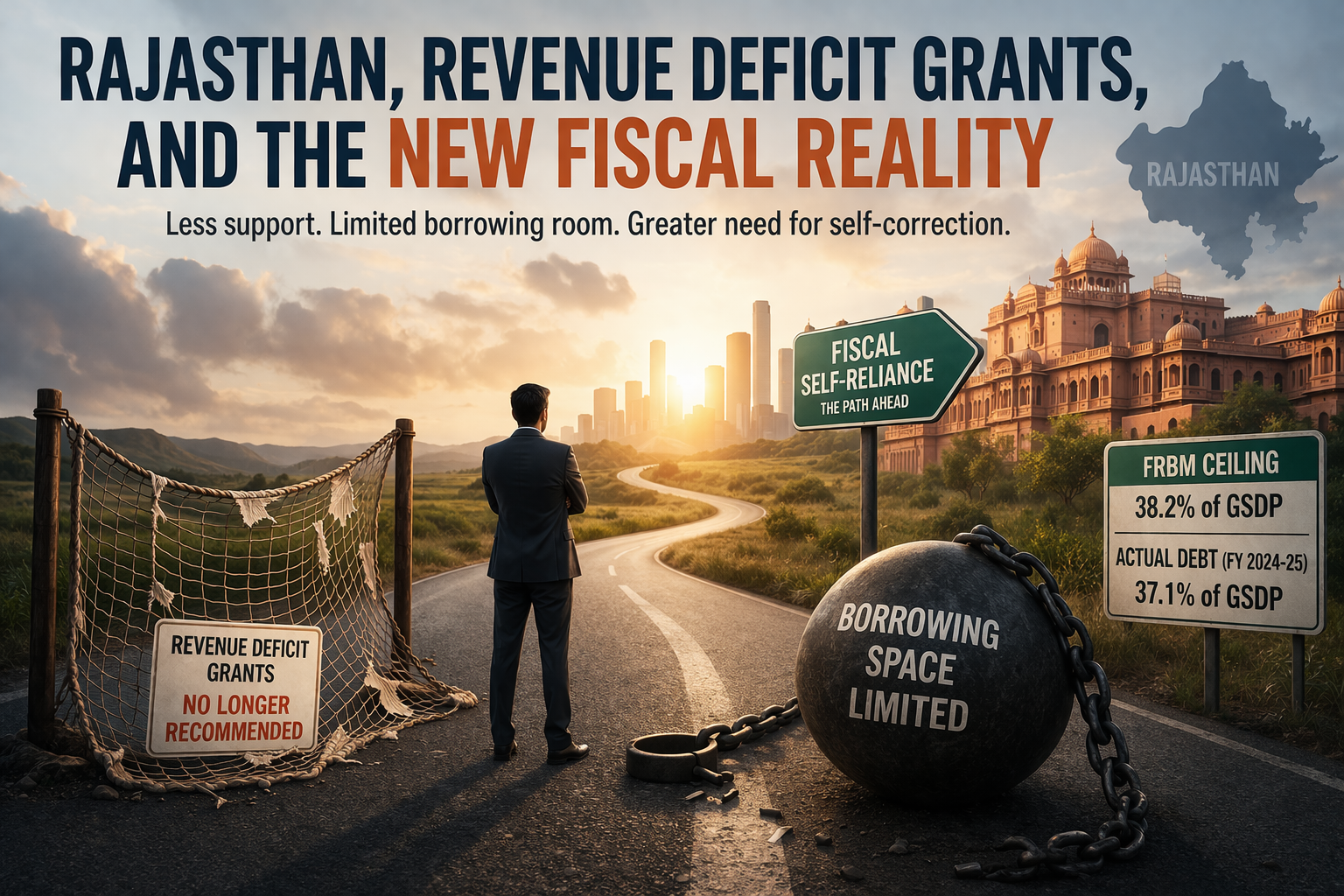 When the Safety Net Is Gone and Borrowing Space Is Nearly Exhausted: A Fiscal Question for Rajasthan